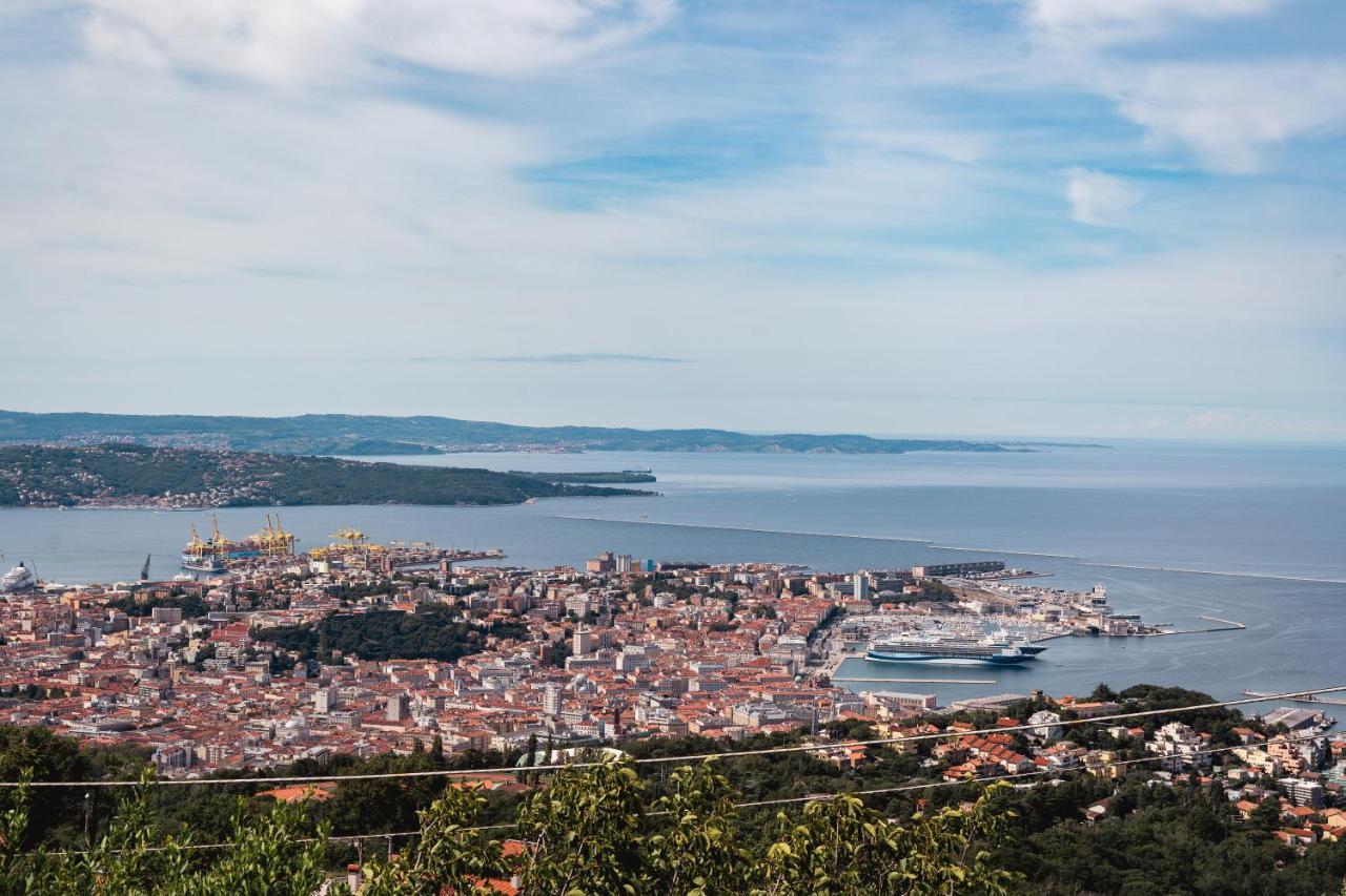 Trieste 10Min Dal Centro Villa Privata Con Jacuzzi Exteriör bild